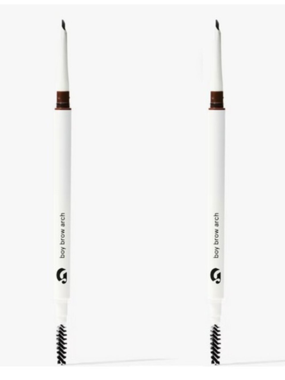 2 Glossier Boy Brow Warm Dark Brown, Arch Pomade Pencil, New in box